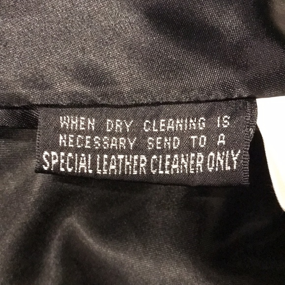 Women’s black leather jacket - Picture 6 of 6